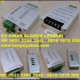 RGB Controller dan Amplifier untuk RGB LED Strips dan RGB LED Module